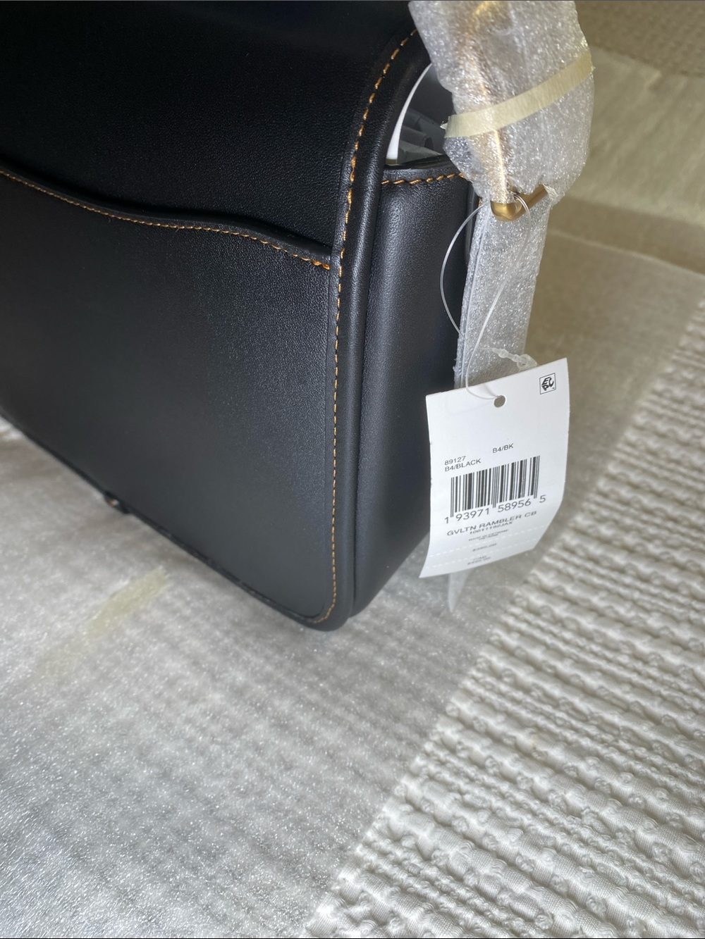NWT Coach Rambler Black Glove Tanned Leather🖤 - Picture 3 of 16